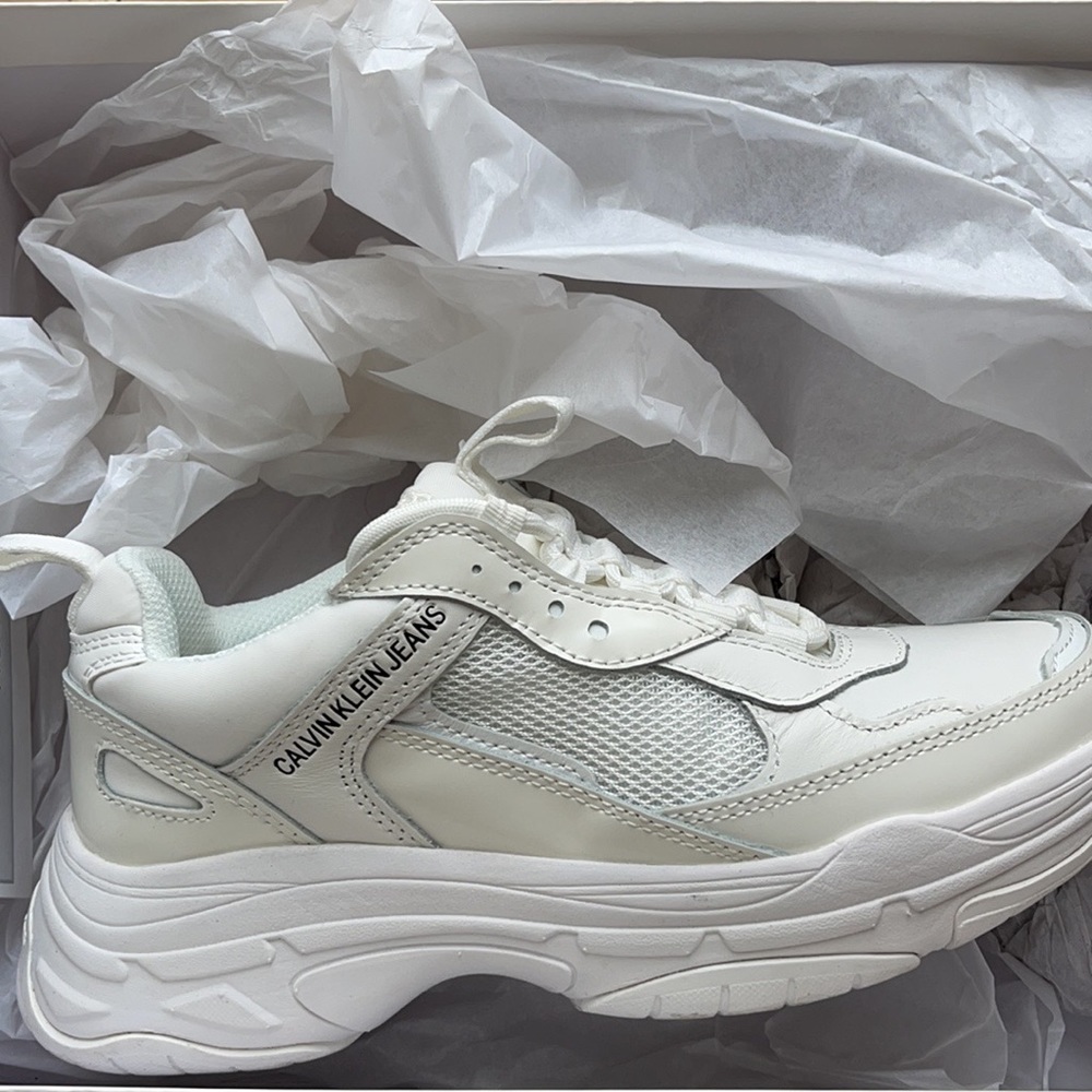 CK sneakers. Worn twice. Great everyday shoe.
